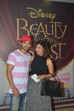 Gurmeet Chaudhary, Debina Banerjee at Beauty and Beast screening in Mumbai on 15th May 2016